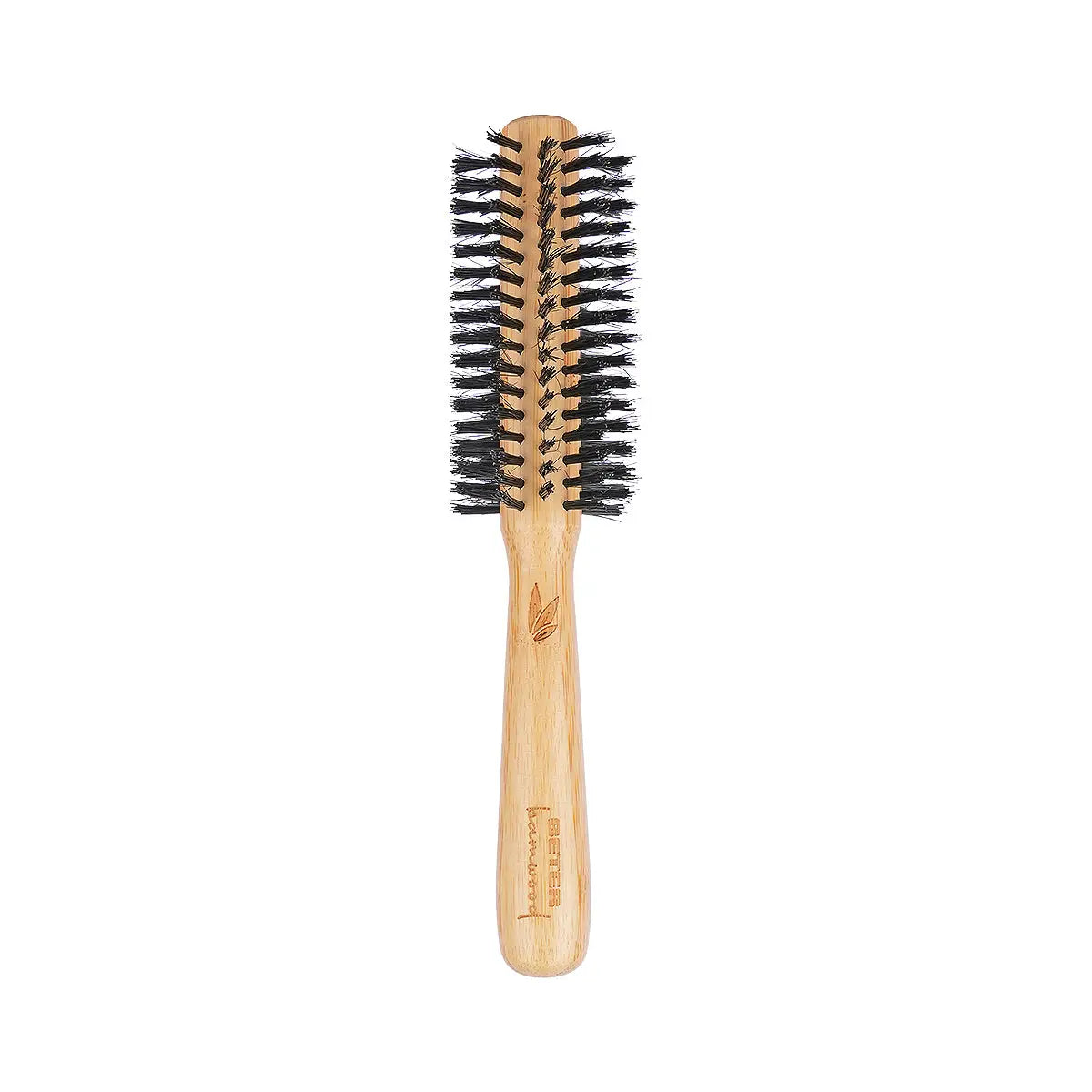 3-Beter Bamboo Round Hair Brush Mixed Bristles-03121 +2