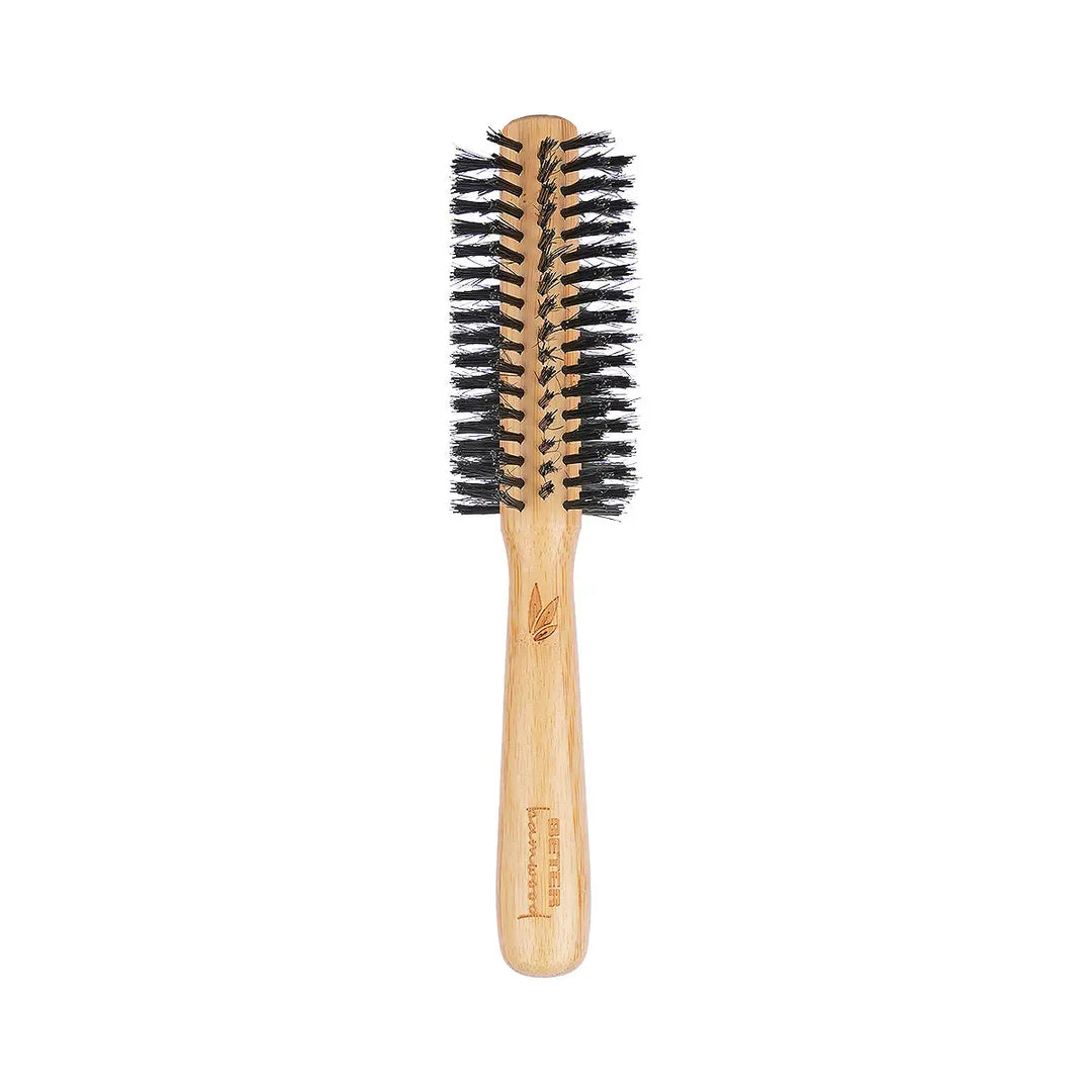 59403-Beter Bamboo Round Hair Brush Mixed Bristles-03121 +2