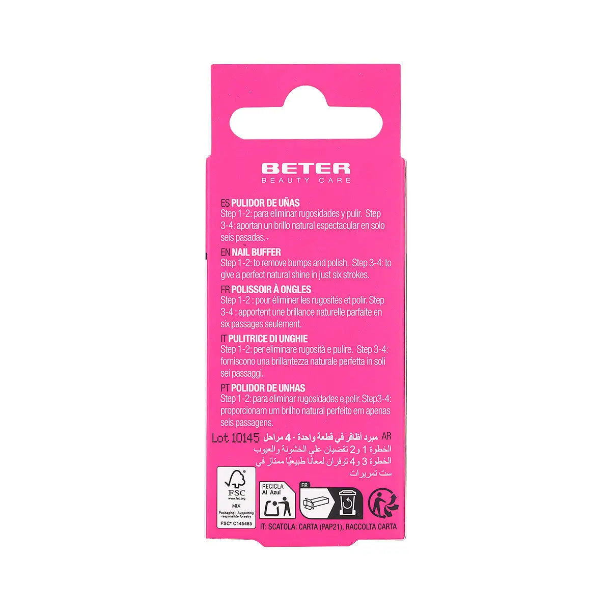 2-Beter Nail Buffer 4-Steps-05114 +1
