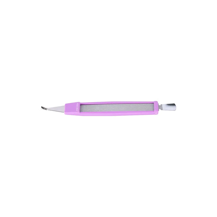 59408-Beter 3-in-1 Cuticle Cutter with Pusher &amp; File-24018 +4