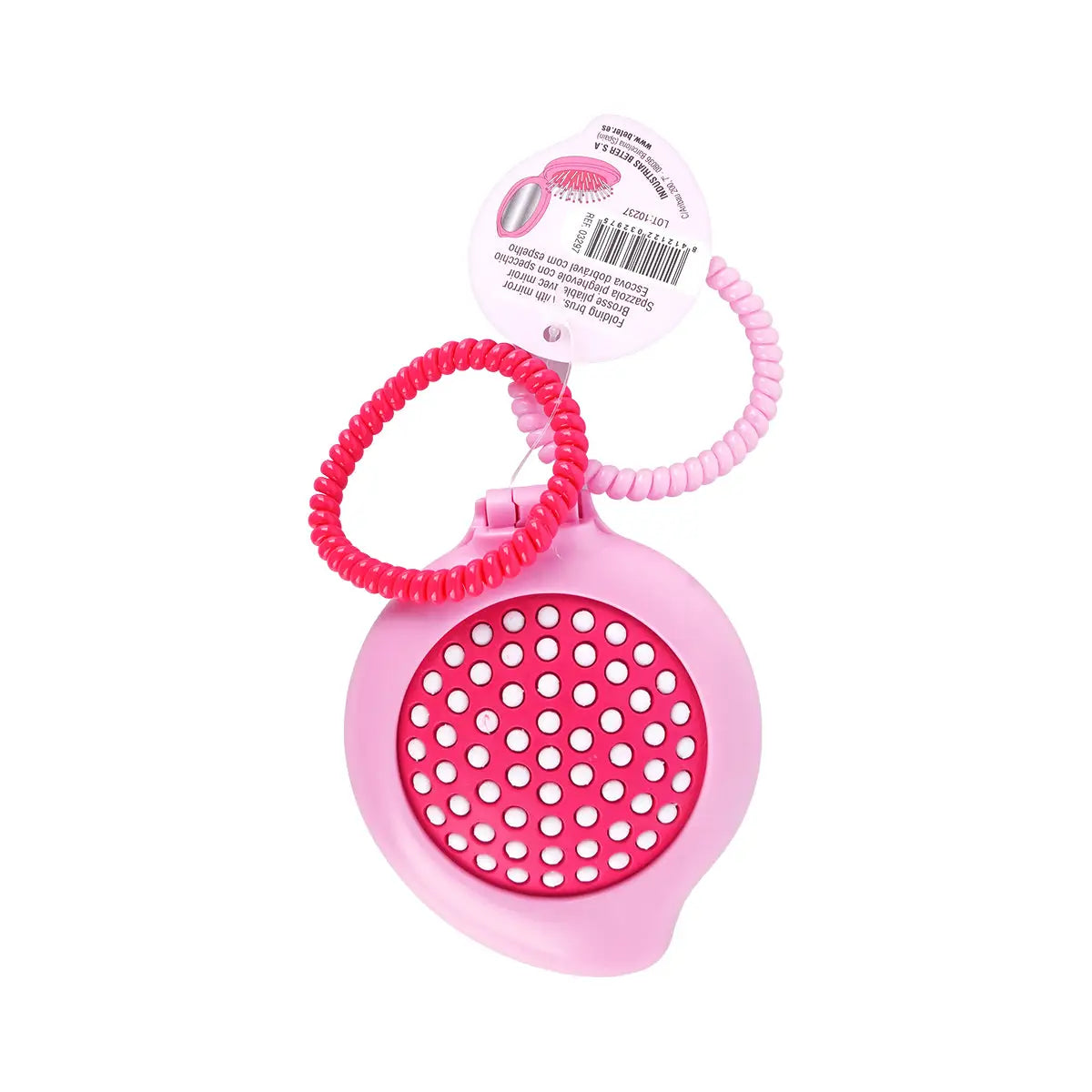 Beter Folding Hair Brush with Mirror-03297