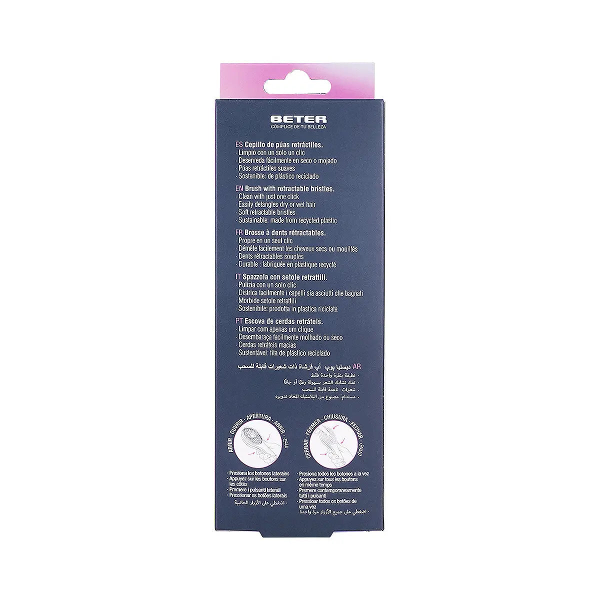 Beter Brush With Retractable Bristles-03140