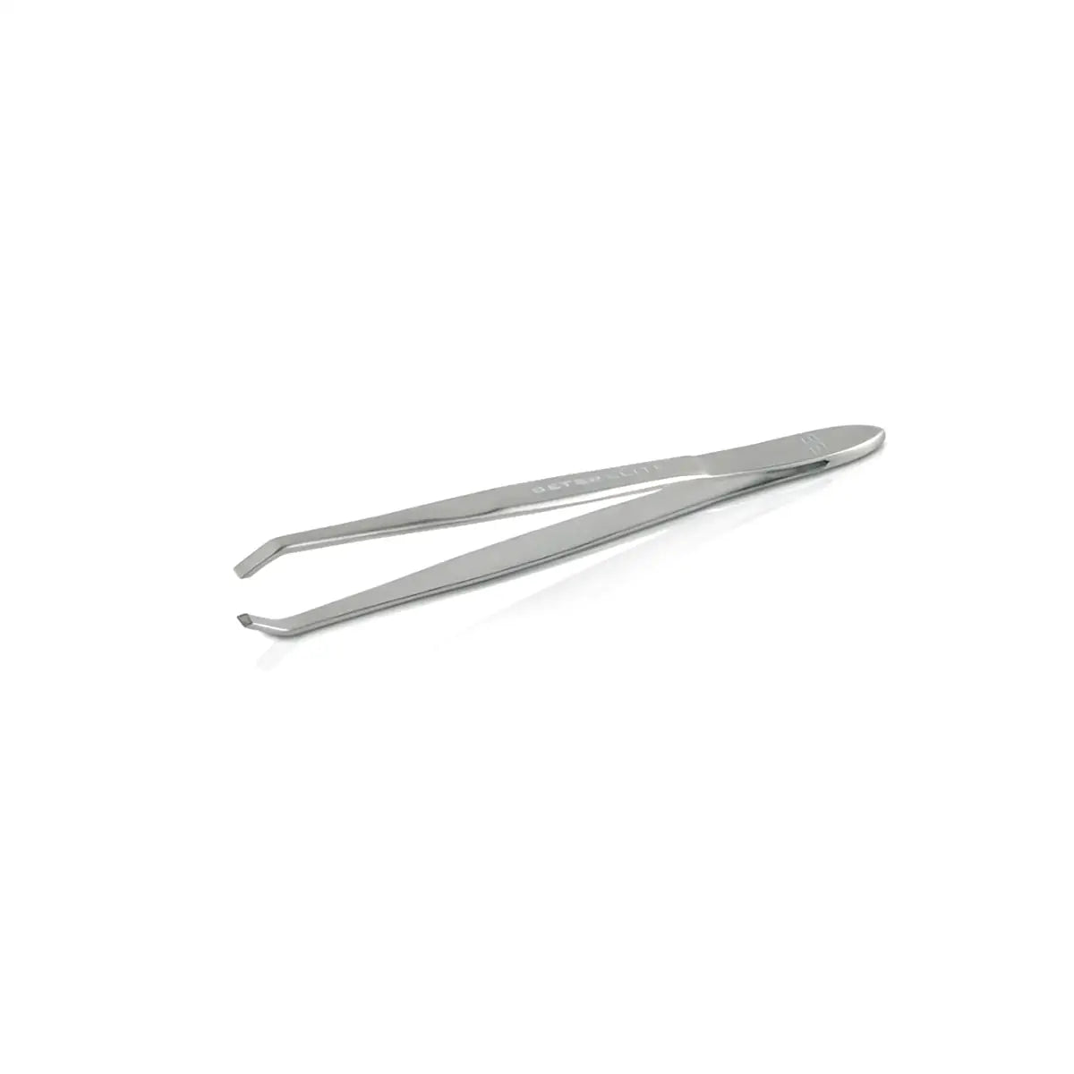 1-Beter Nickel Plated Crab Tip Tweezers-34016