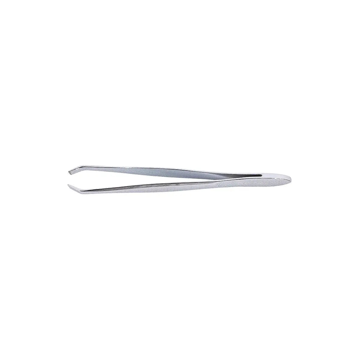 3-Beter Chrome Plated Crab Slanted Tip Tweezers-24076 +2