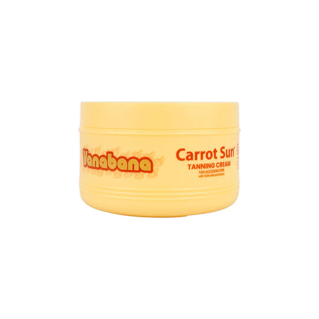 Carrot Sun Tanning Cream 350mL - Banana & Vanilla