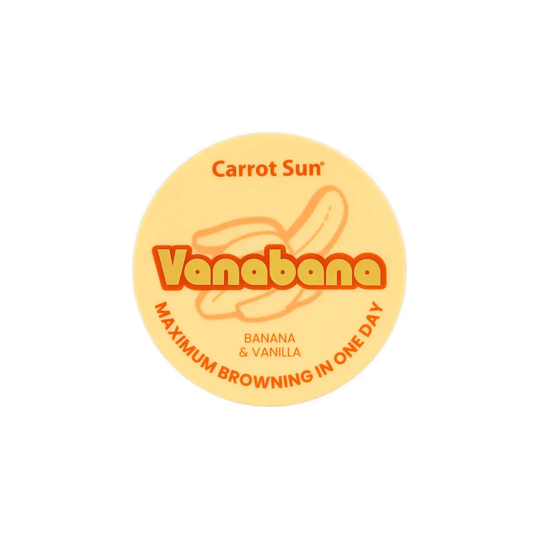 Carrot Sun Tanning Cream 350mL - Banana & Vanilla