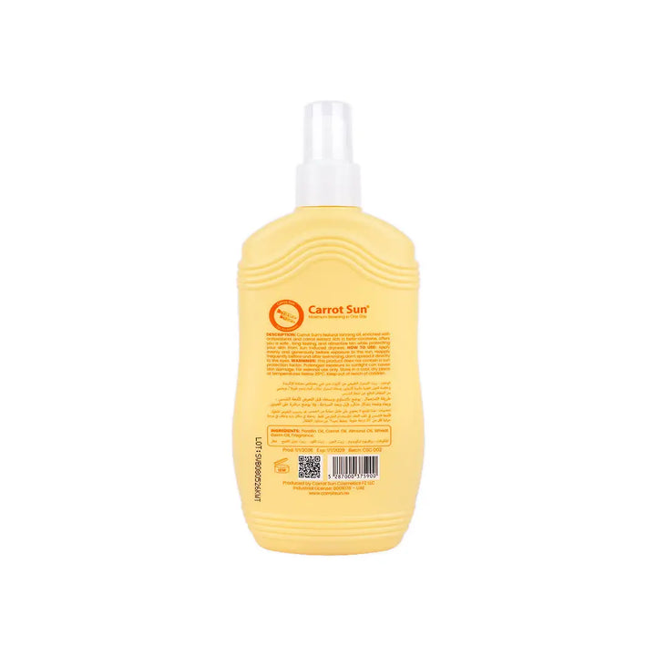 59442-Carrot Sun Tanning Oil 200mL - Banana &amp; Vanilla +2