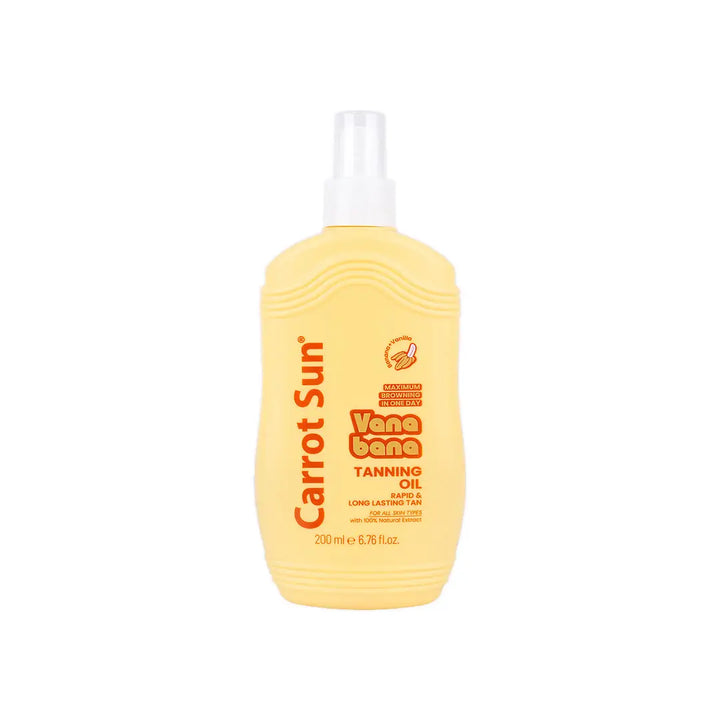 59442-Carrot Sun Tanning Oil 200mL - Banana &amp; Vanilla
