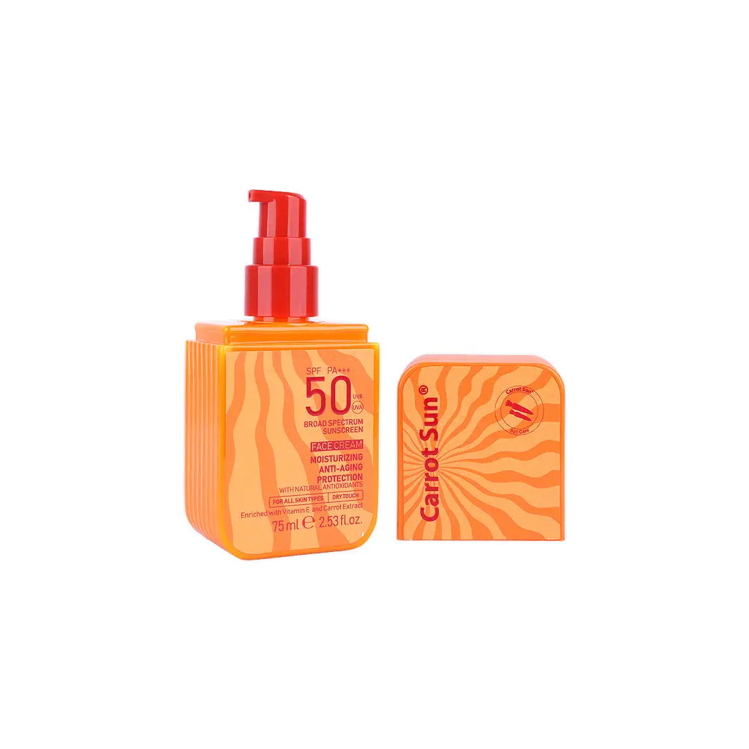 5-Carrot Sun Anti-Aging Sunscreen Face Cream SPF50+ PA+++ 75mL +4
