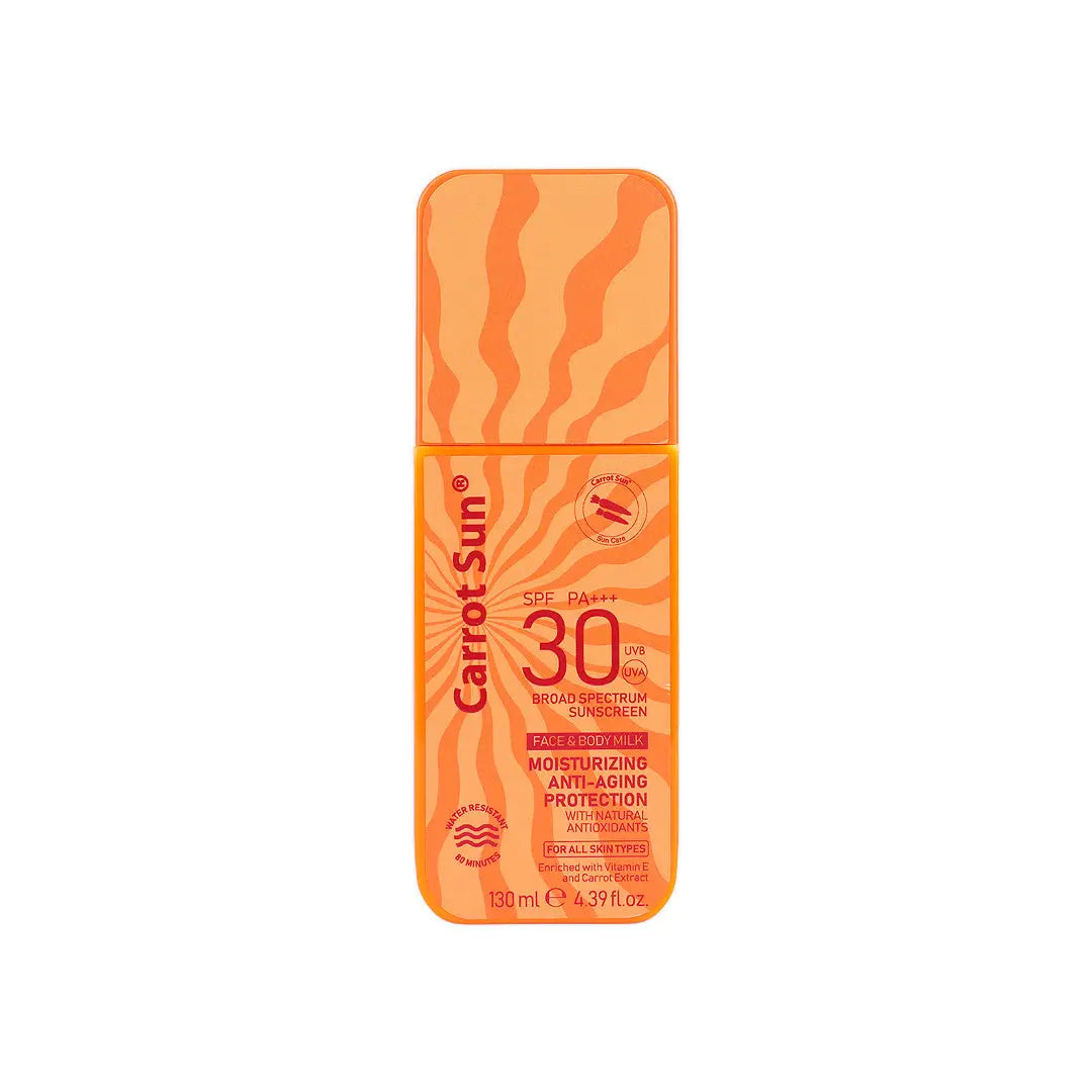 Carrot Sun Anti-Aging Sunscreen Face&Body SPF30+ PA+++ 130mL