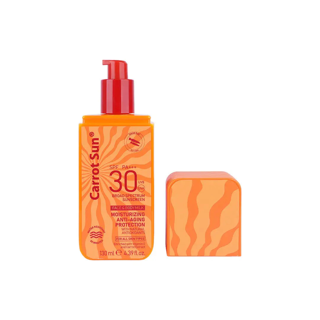 Carrot Sun Anti-Aging Sunscreen Face&Body SPF30+ PA+++ 130mL