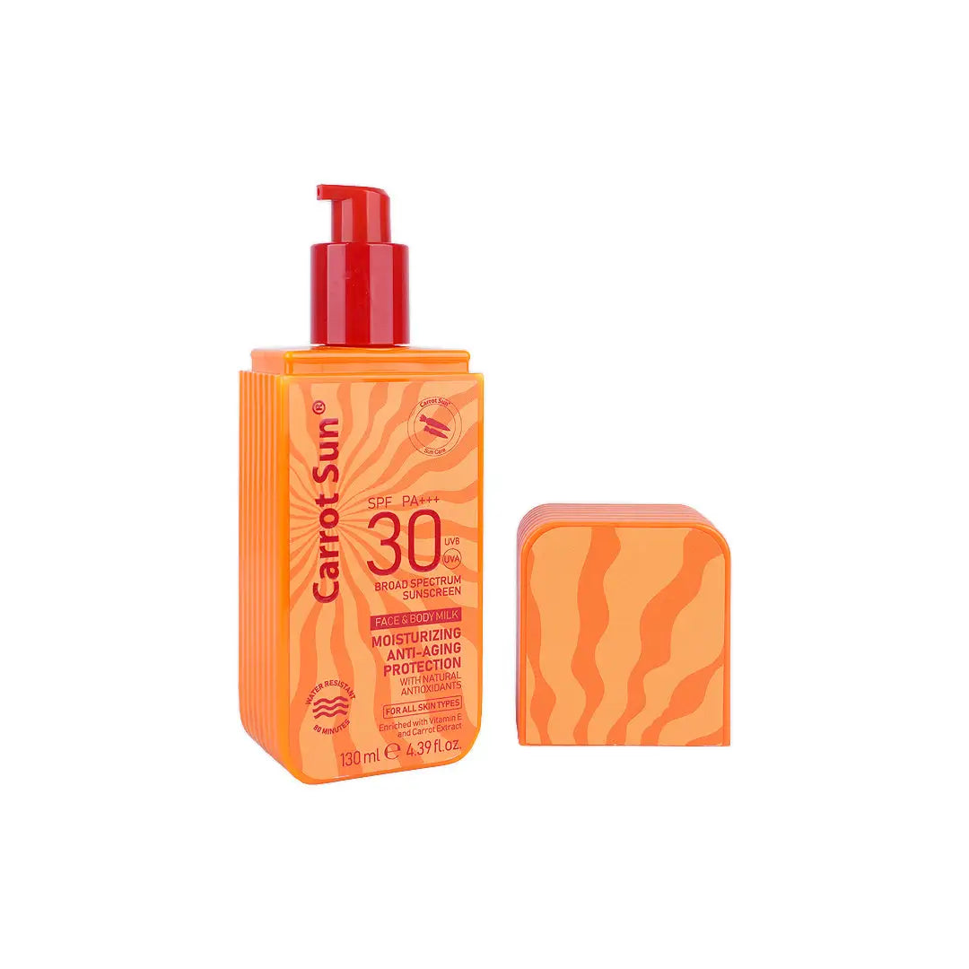 Carrot Sun Anti-Aging Sunscreen Face&Body SPF30+ PA+++ 130mL