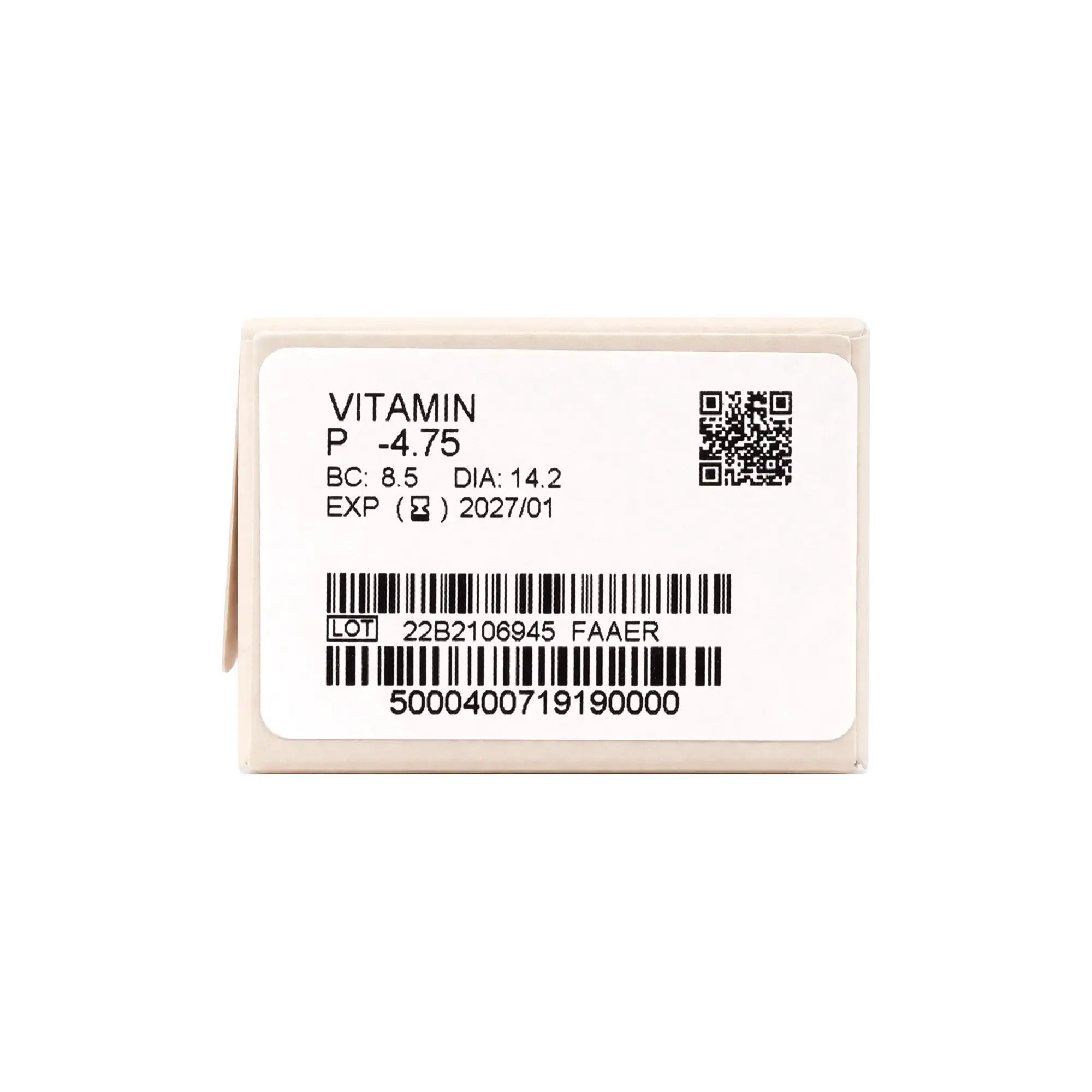 59463-EYEBOU Vitamin 30 Daily Contact Lenses -4.75 +7