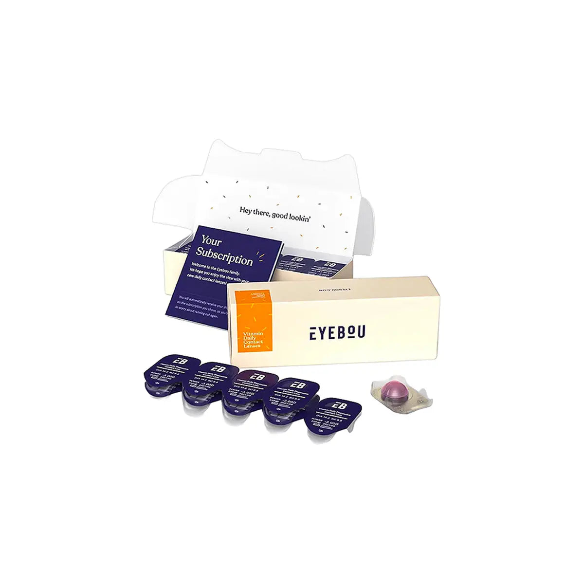 59481-EYEBOU Vitamin 30 Daily Contact Lenses +3.50 +1