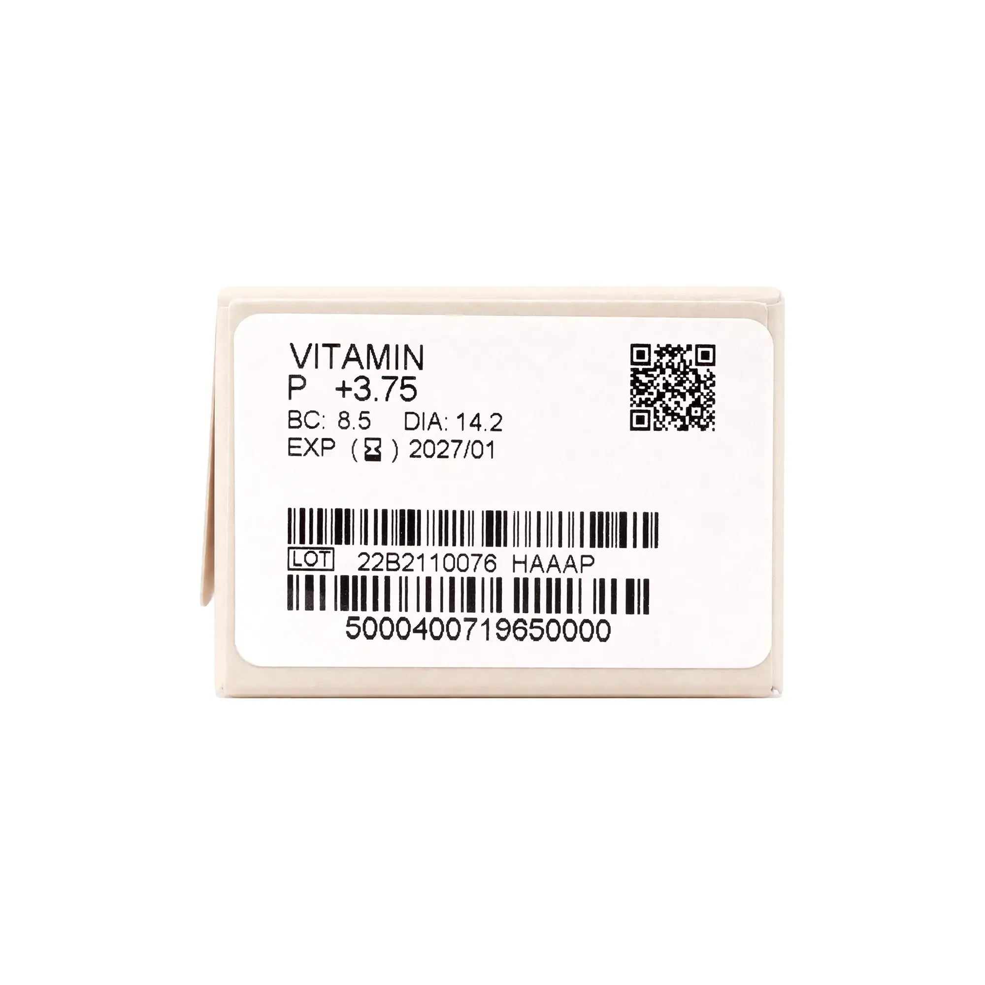 59482-EYEBOU Vitamin 30 Daily Contact Lenses +3.75 +7