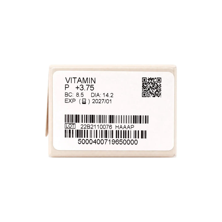 59482-EYEBOU Vitamin 30 Daily Contact Lenses +3.75 +7