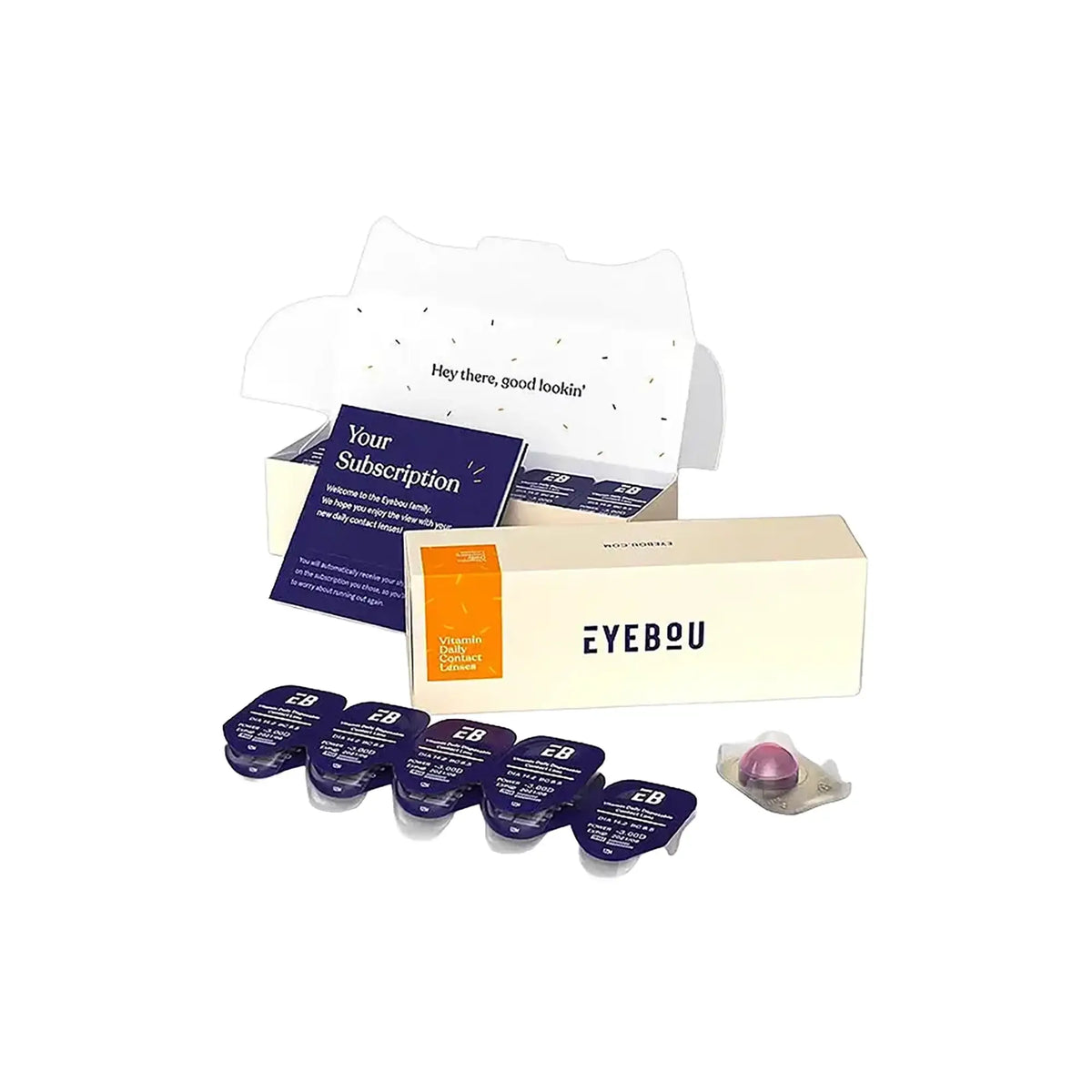 59482-EYEBOU Vitamin 30 Daily Contact Lenses +3.75 +1