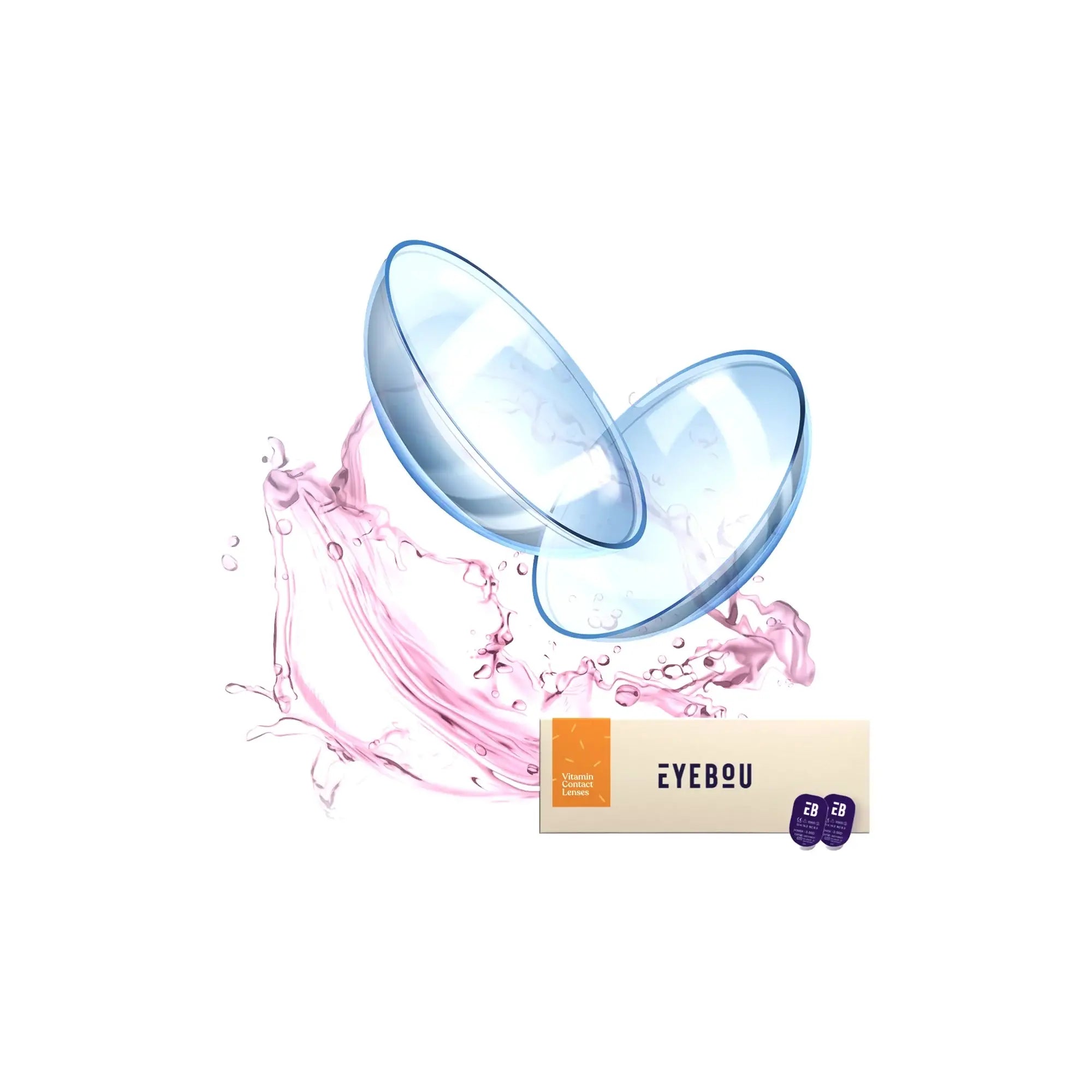 59482-EYEBOU Vitamin 30 Daily Contact Lenses +3.75 +8