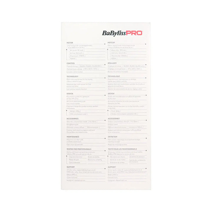 59493-Babyliss Pro Drying Wand - BAB6880U +3