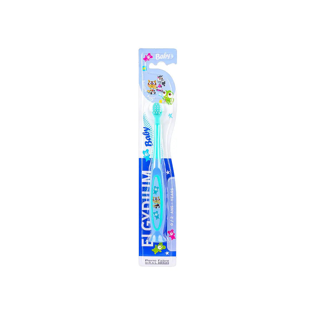 Elgydium Baby Toothbrush 0-2 -Raccoon