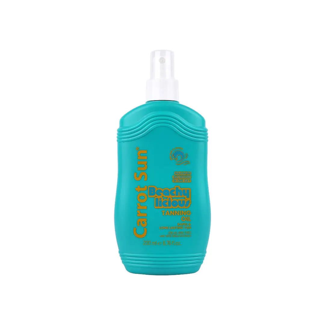 Carrot Sun Tanning Oil 200mL-Beachy Licious
