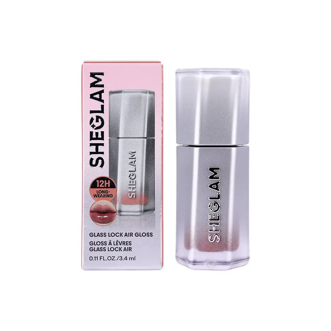 59504-Sheglam Glass Lock Air Gloss 013- French Toast