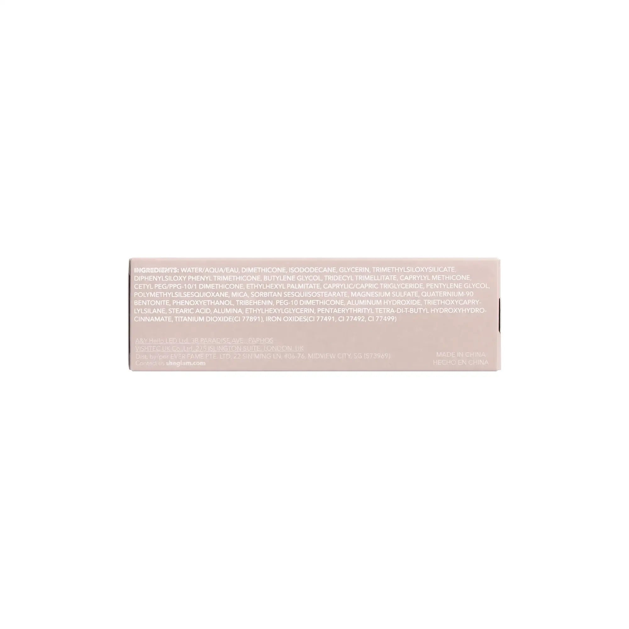 Sheglam Skinfinite Hydrating Foundation 30mL-Fair