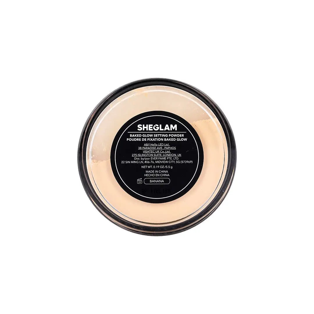 Sheglam Baked Glow Setting Powder-Banana