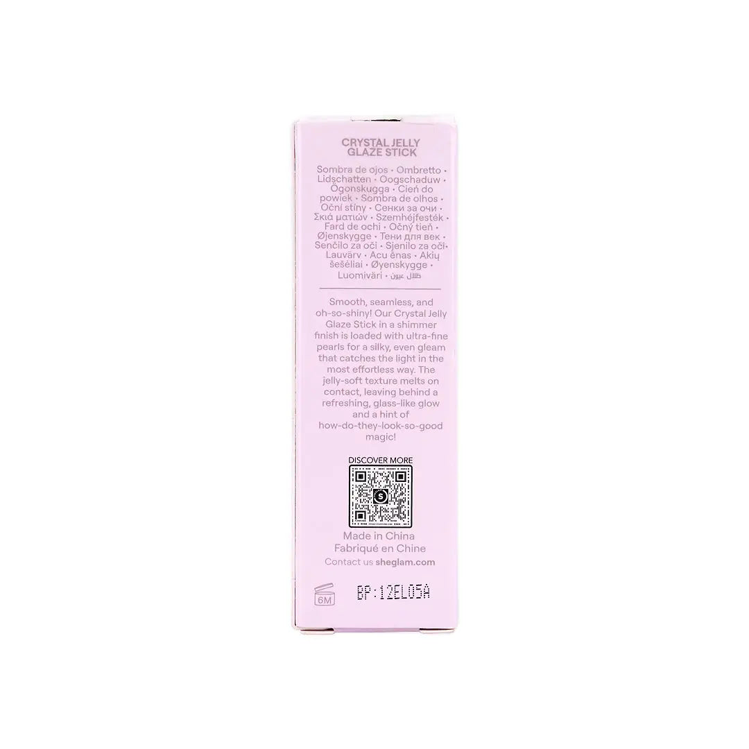 Sheglam Crystal Jelly Glaze Stick 01-Frost Bite