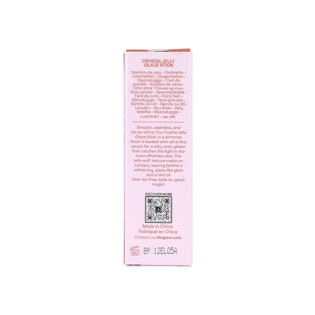 Sheglam Crystal Jelly Glaze Stick 03- Peach Fuzz
