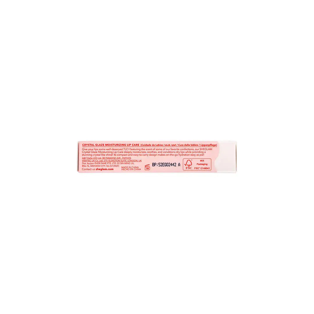 Sheglam Crystal Glaze Moisturizing Lip Care-Melon Pop