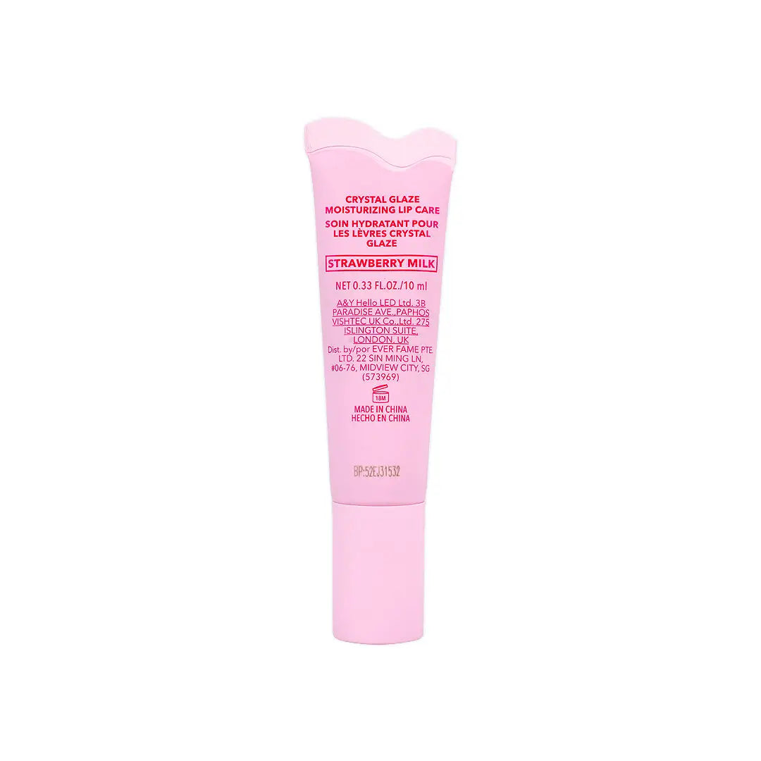 Sheglam Crystal Glaze Moisturzng Lip Care-Strawberry Milk