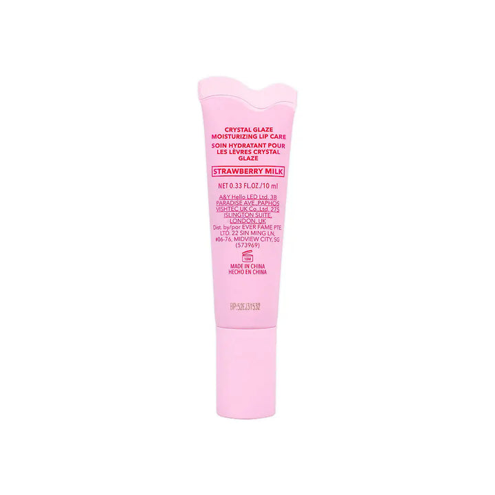 59520-Sheglam Crystal Glaze Moisturzng Lip Care-Strawberry Milk +3