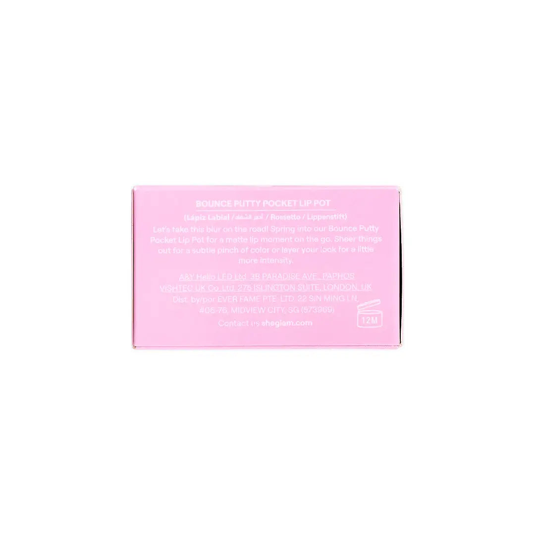 Sheglam Bounce Putty Pocket Lip Pot-Sangria Slay