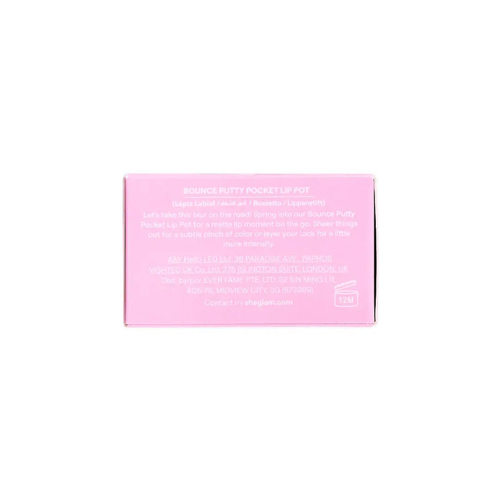 59530-Sheglam Bounce Putty Pocket Lip Pot-Tomato Tango +7