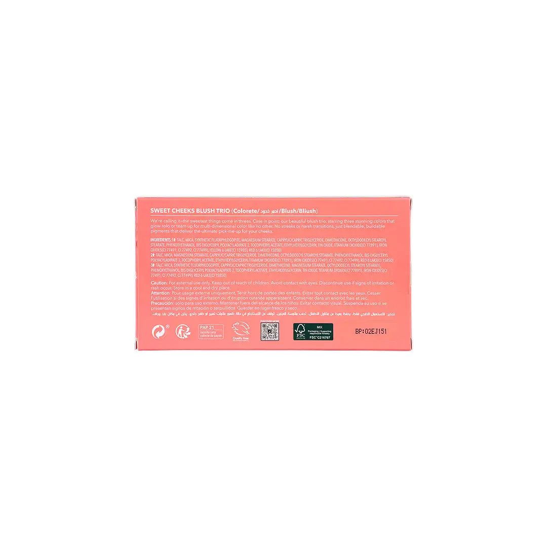 Sheglam Sweet Cheeks Blush Trio-SunSet Cruise