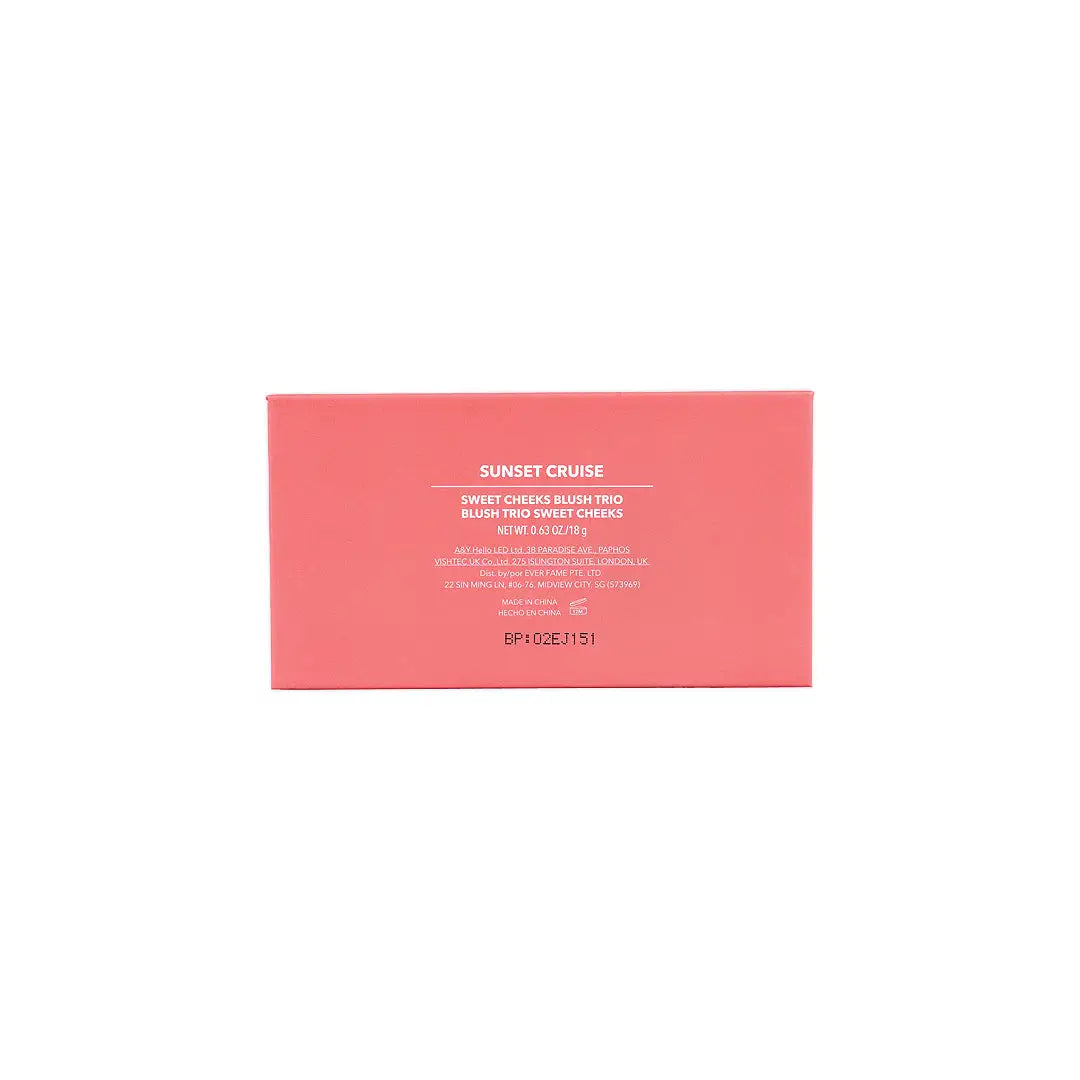 Sheglam Sweet Cheeks Blush Trio-SunSet Cruise