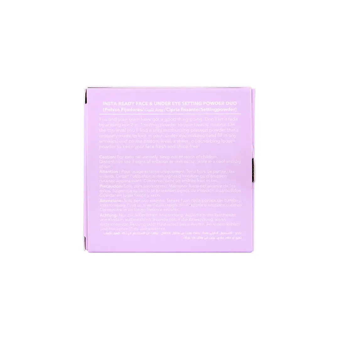 Sheglam Insta-Ready Face & Undr Eye Setting Powder Duo-Taro