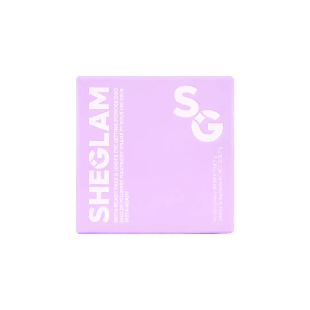Sheglam Insta-Ready Face & Undr Eye Setting Powder Duo-Taro