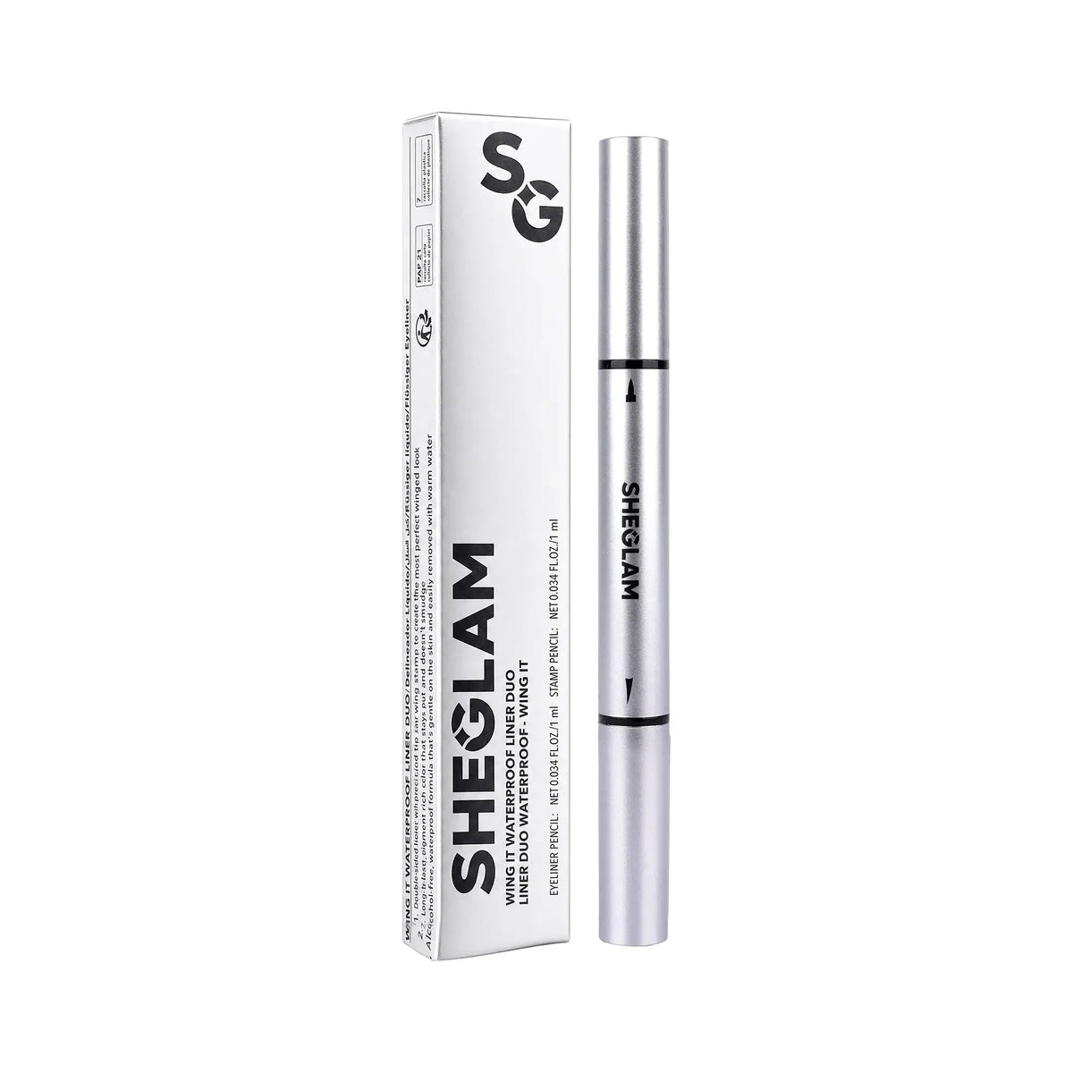 59540-Sheglam Wing It Waterproof Liner Duo-Black