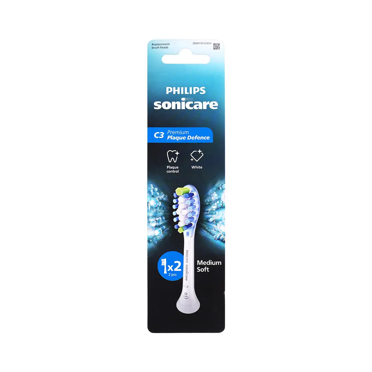 1-Philips Sonicare C3 Premium Plaque Defense White-HX9042/14