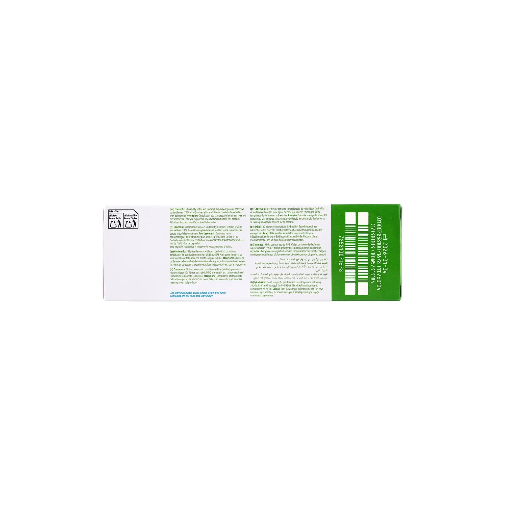 59577-Biotrue One Day Soft Contact Lenses 30pcs +2.00 +1