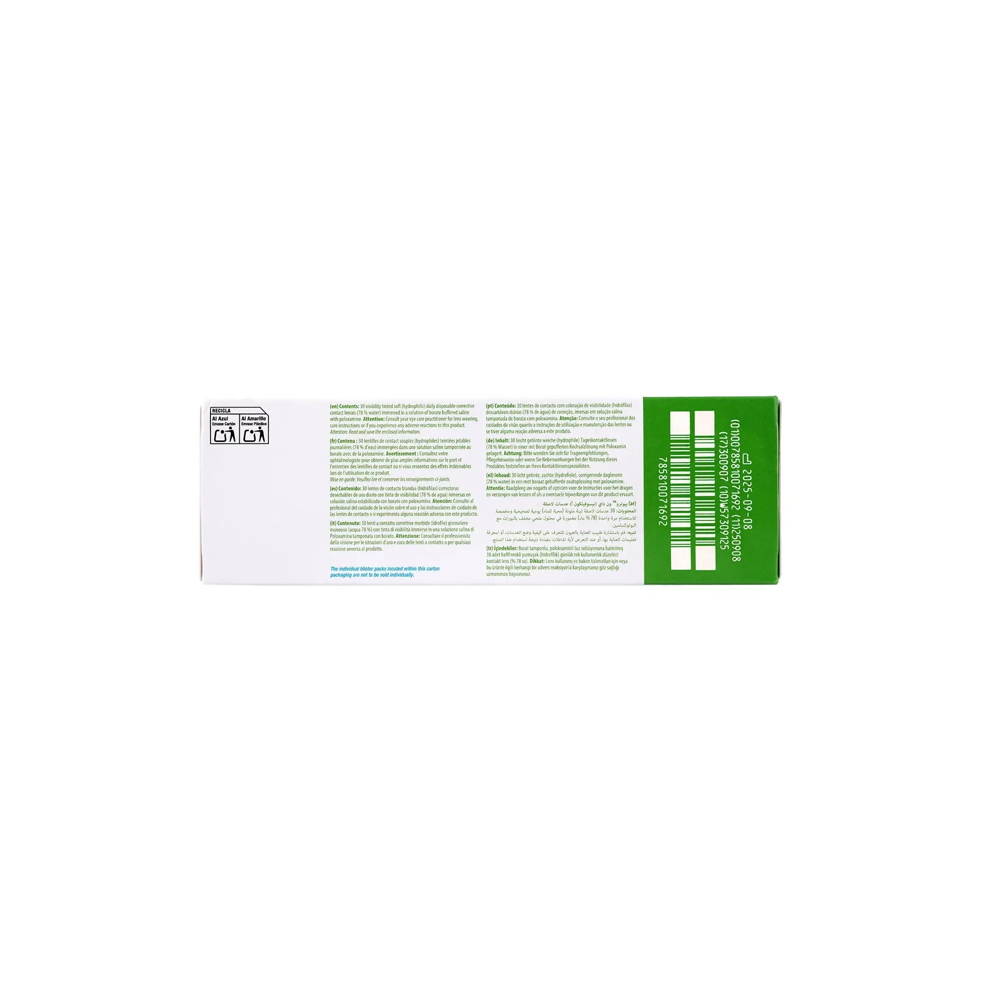 59579-Biotrue One Day Soft Contact Lenses 30pcs +2.50 +1