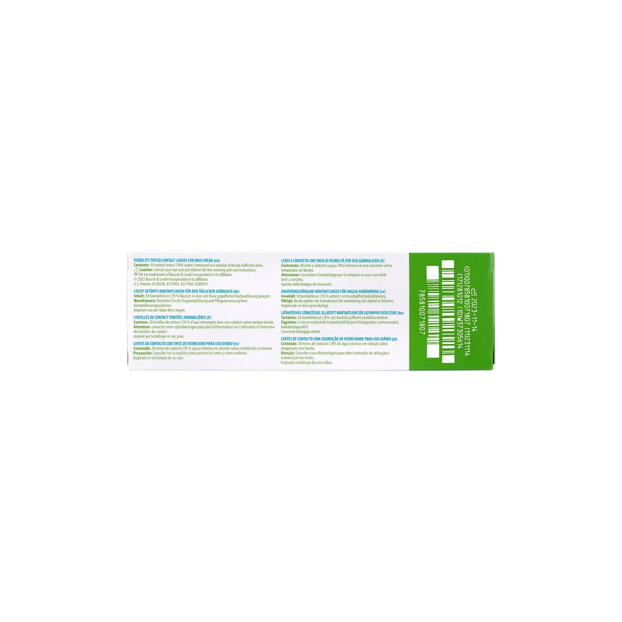 59590-Biotrue One Day Soft Contact Lenses 30pcs +5.25 +1