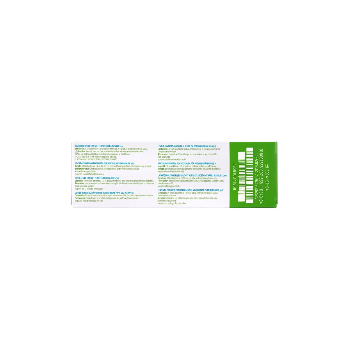 59593-Biotrue One Day Soft Contact Lenses 30pcs +6.00 +1