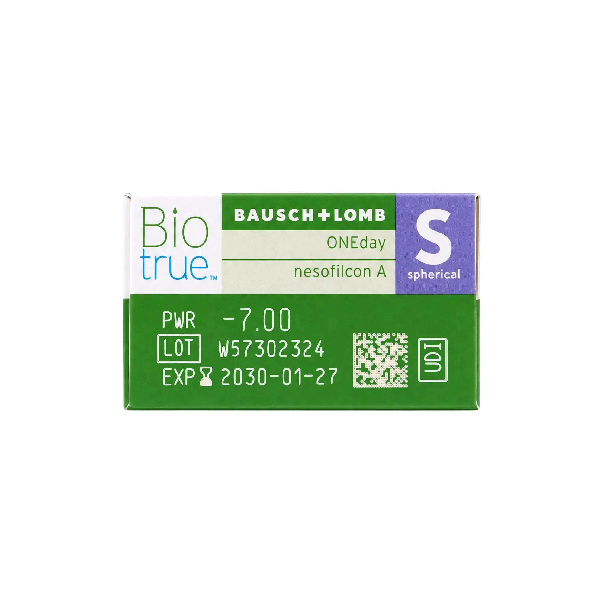 59596-Biotrue One Day Soft Contact Lenses 30pcs -7.00 +4