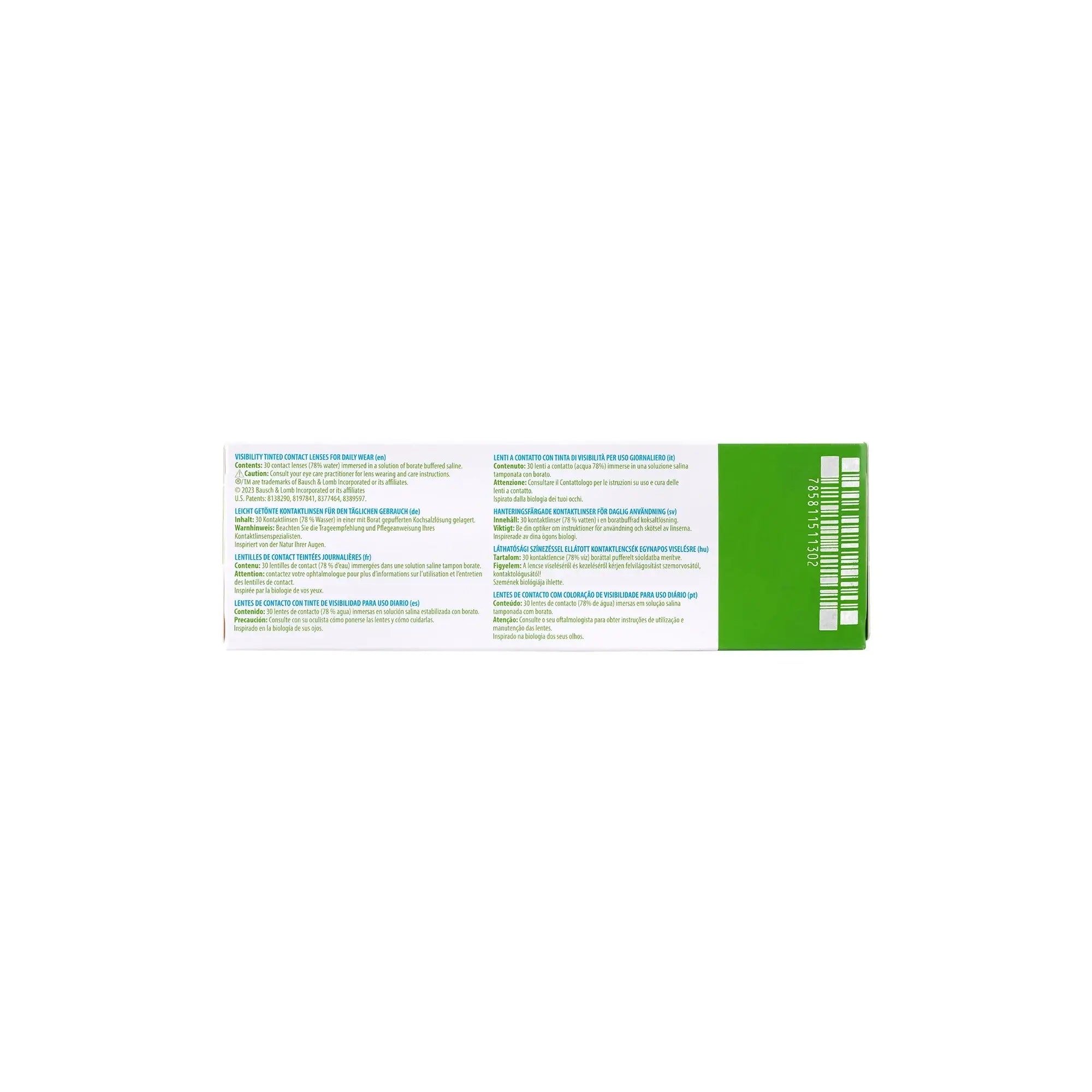 59600-Biotrue One Day Soft Contact Lenses 30pcs -9.50 +1