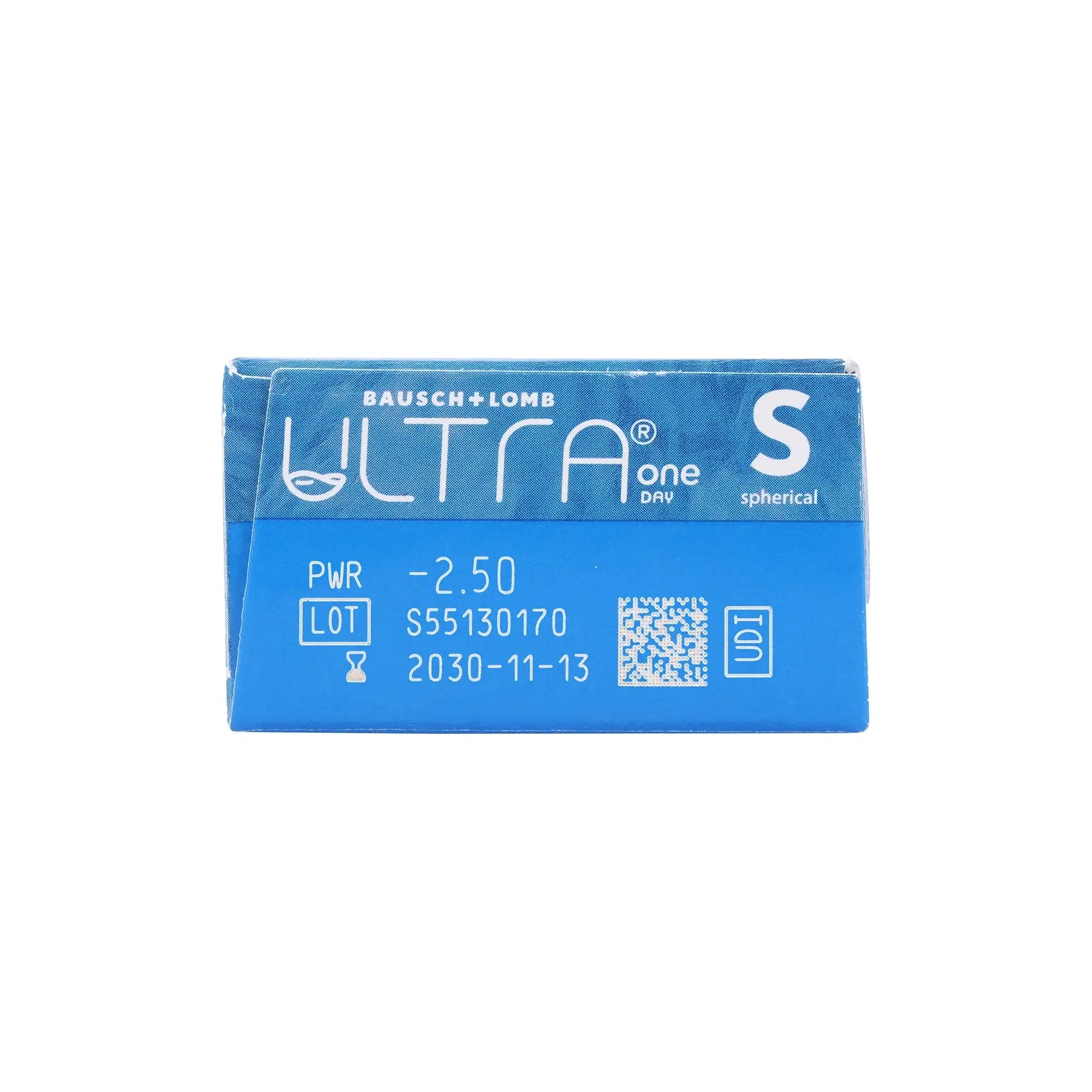 59607-Ultra One Day Soft Contact Lenses 30pcs -2.50 +5
