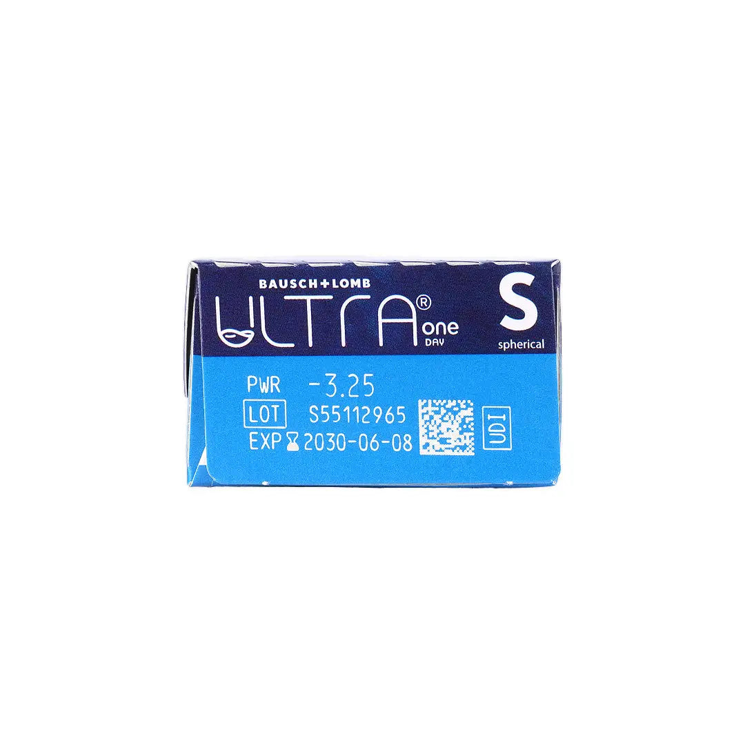 Ultra One Day Soft Contact Lenses 30pcs -3.25