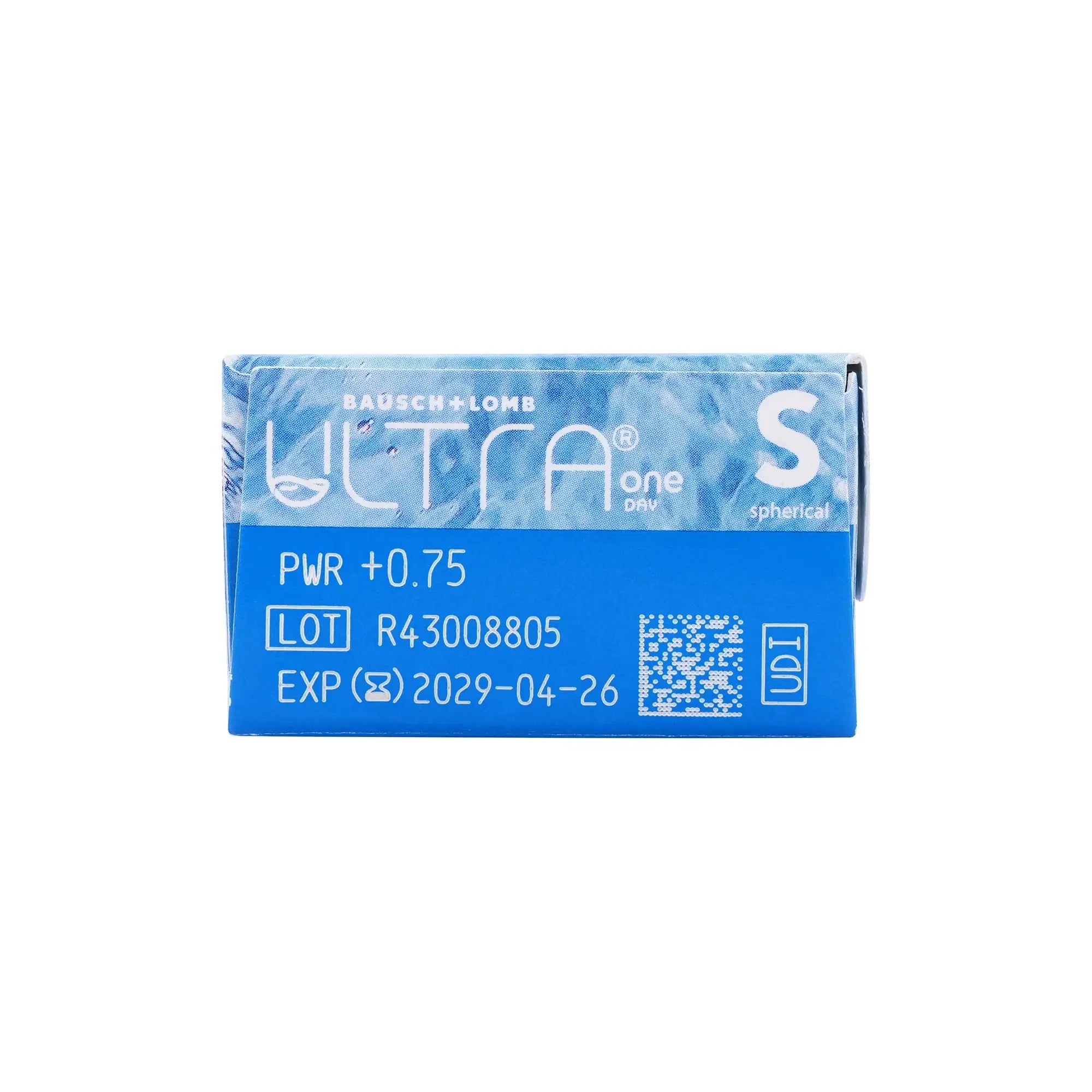 59623-Ultra One Day Soft Contact Lenses 30pcs.75 +5